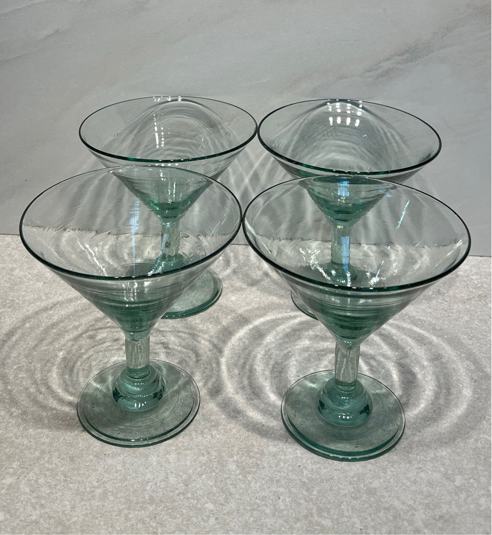 Set of 4  Martini Glasses