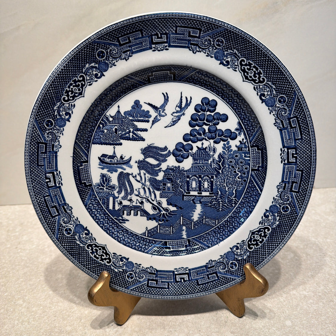 Johnson Bros. Blue Willow 10" Plate