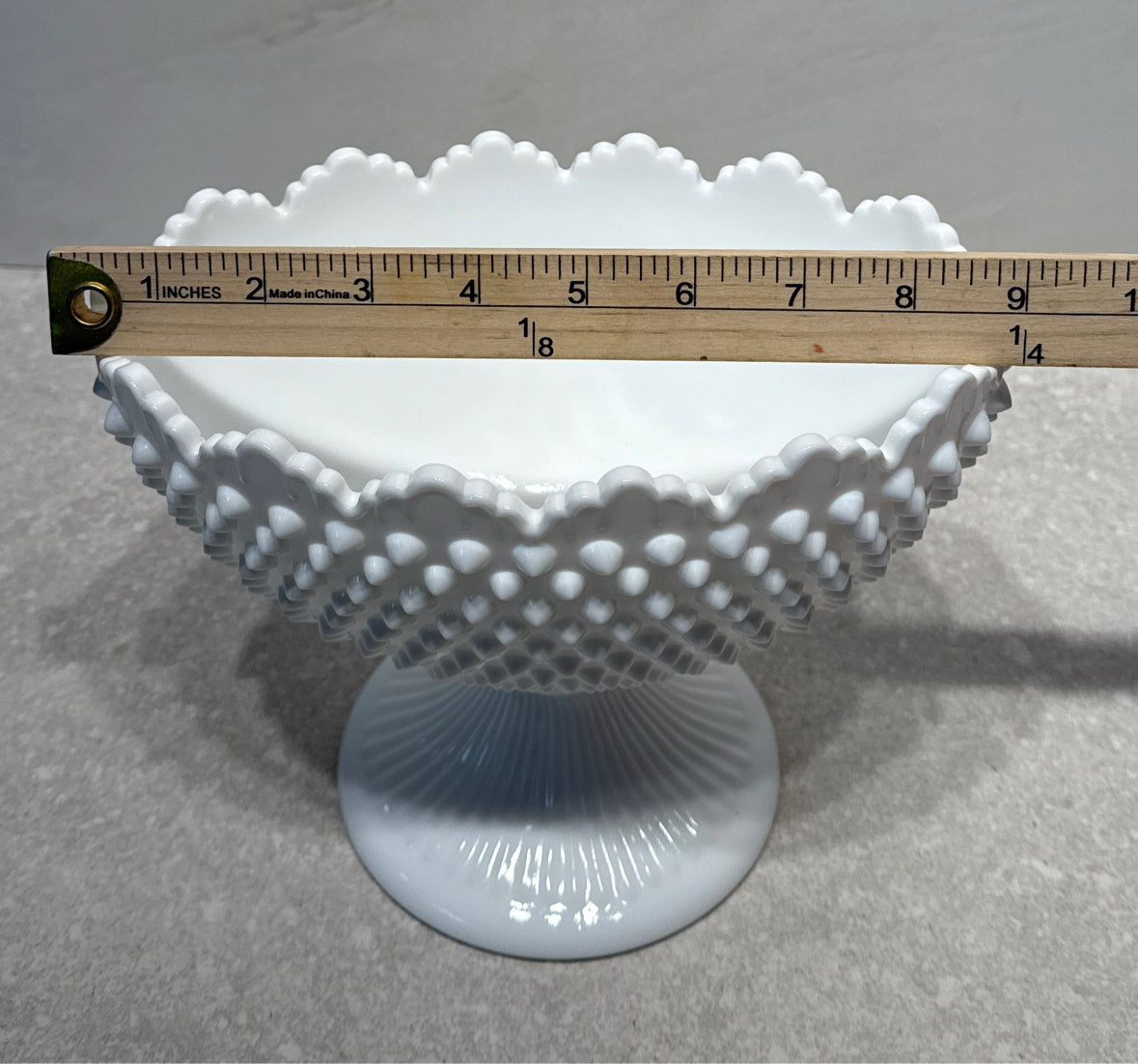 Fenton Milkglass Bowl