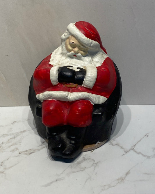 Sleeping Santa Metal Bank