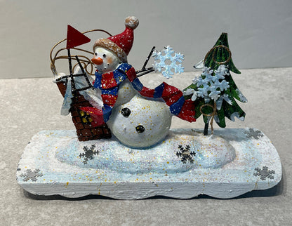 Snowman Figuruine