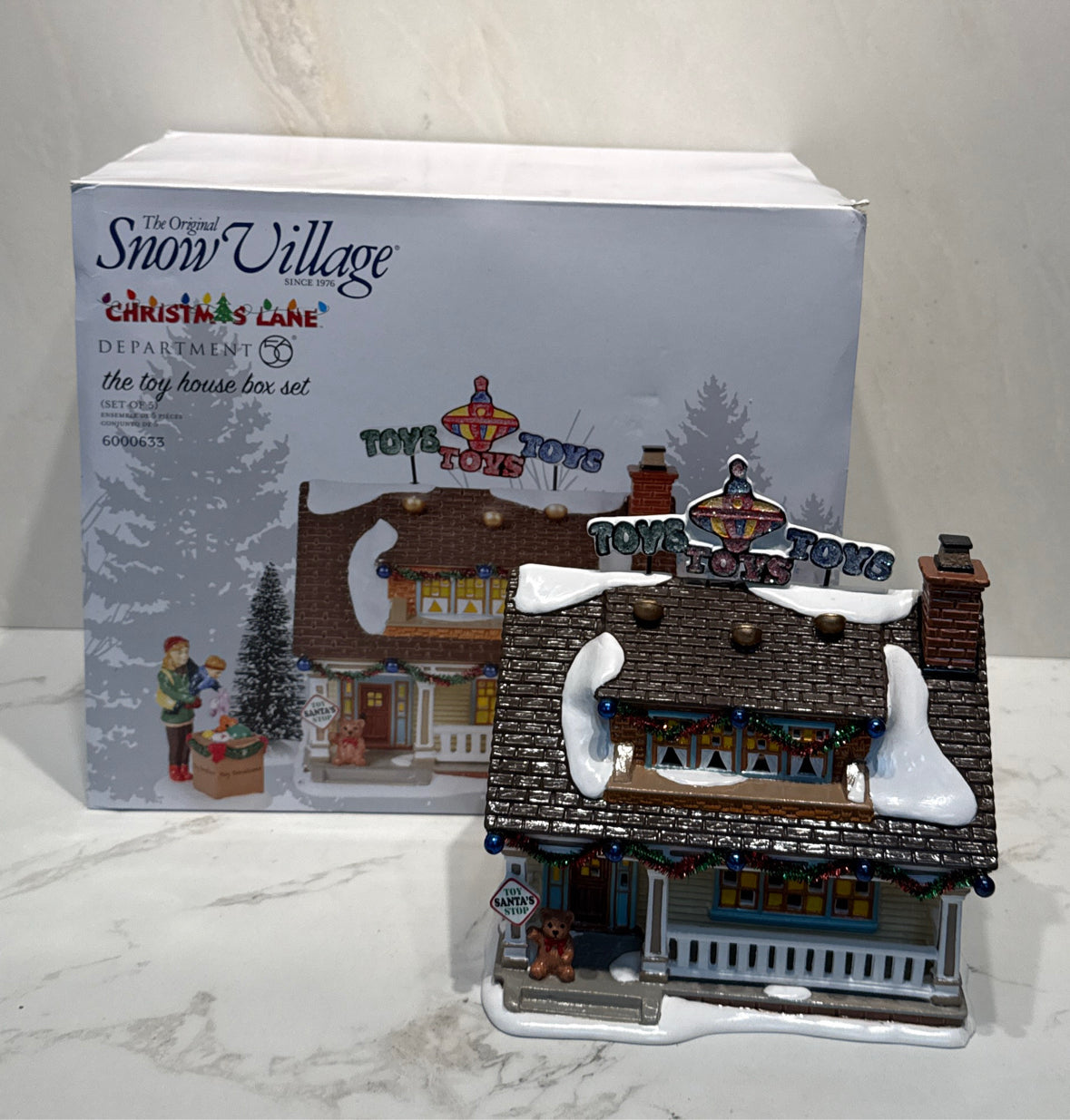 Dept. 56 The Toy House Box Set (NEW)
