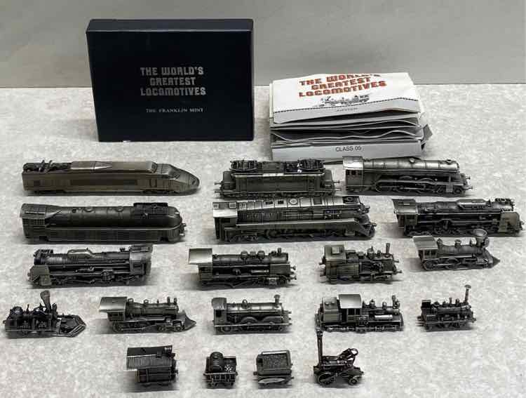 Danbury Mint Train Collection