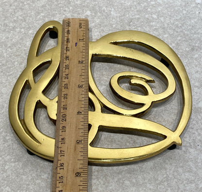 Dept 56 Brass Trivet