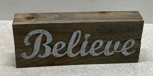 Believe Sign