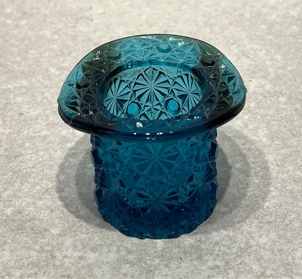 Blue Fenton Top Hat