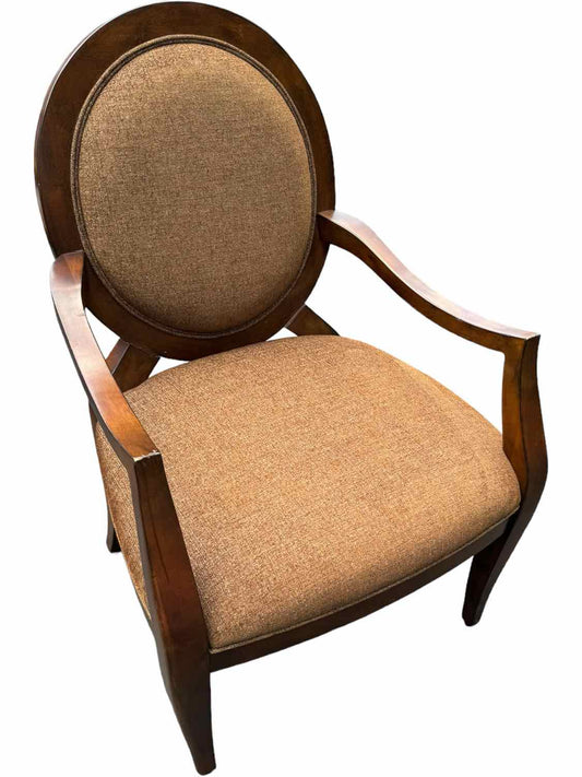 Wood & Upholstered Chair