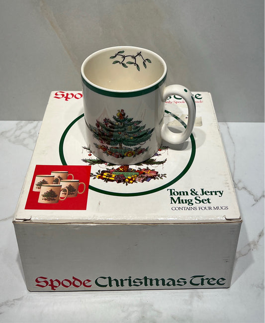 Set of 4 Spode Mugs