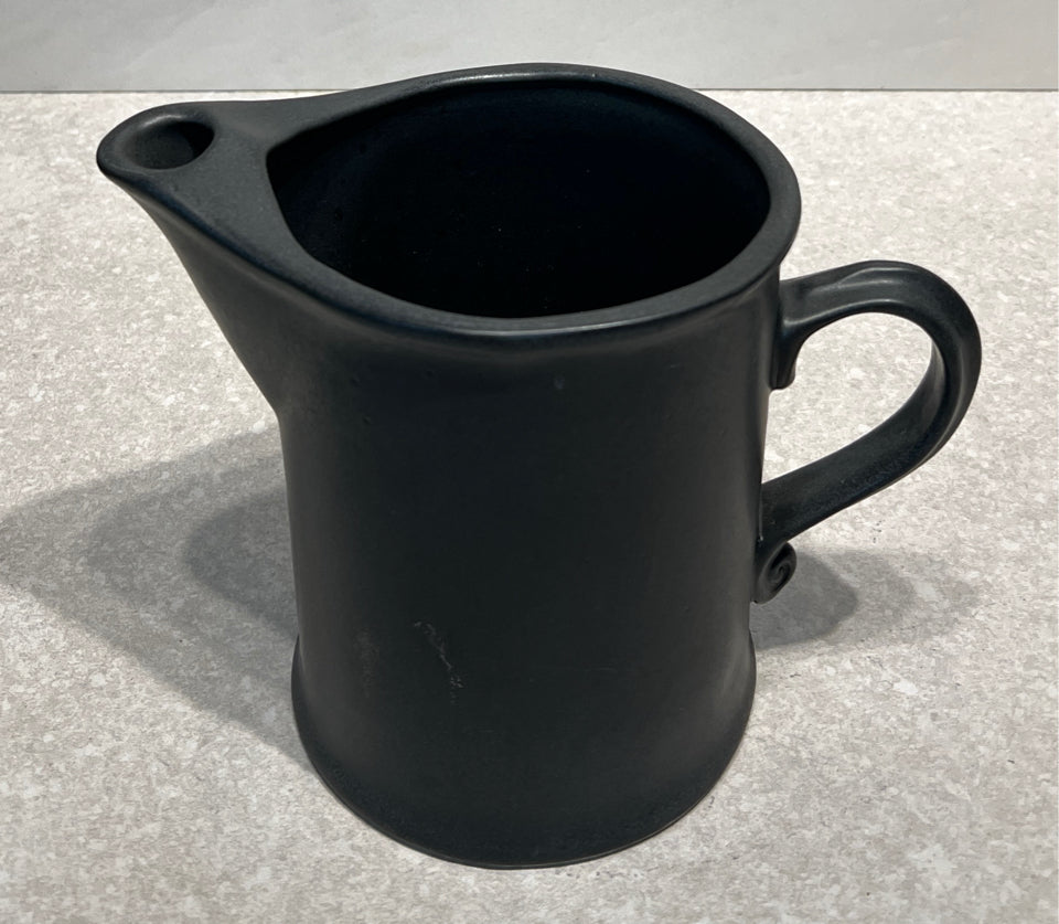 Black Bennington Pottery Pitcher