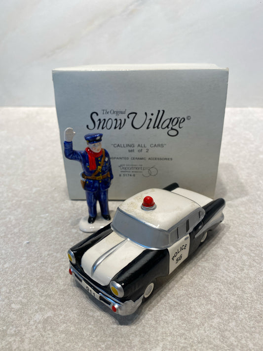 Dept. 56 Calling All Cars