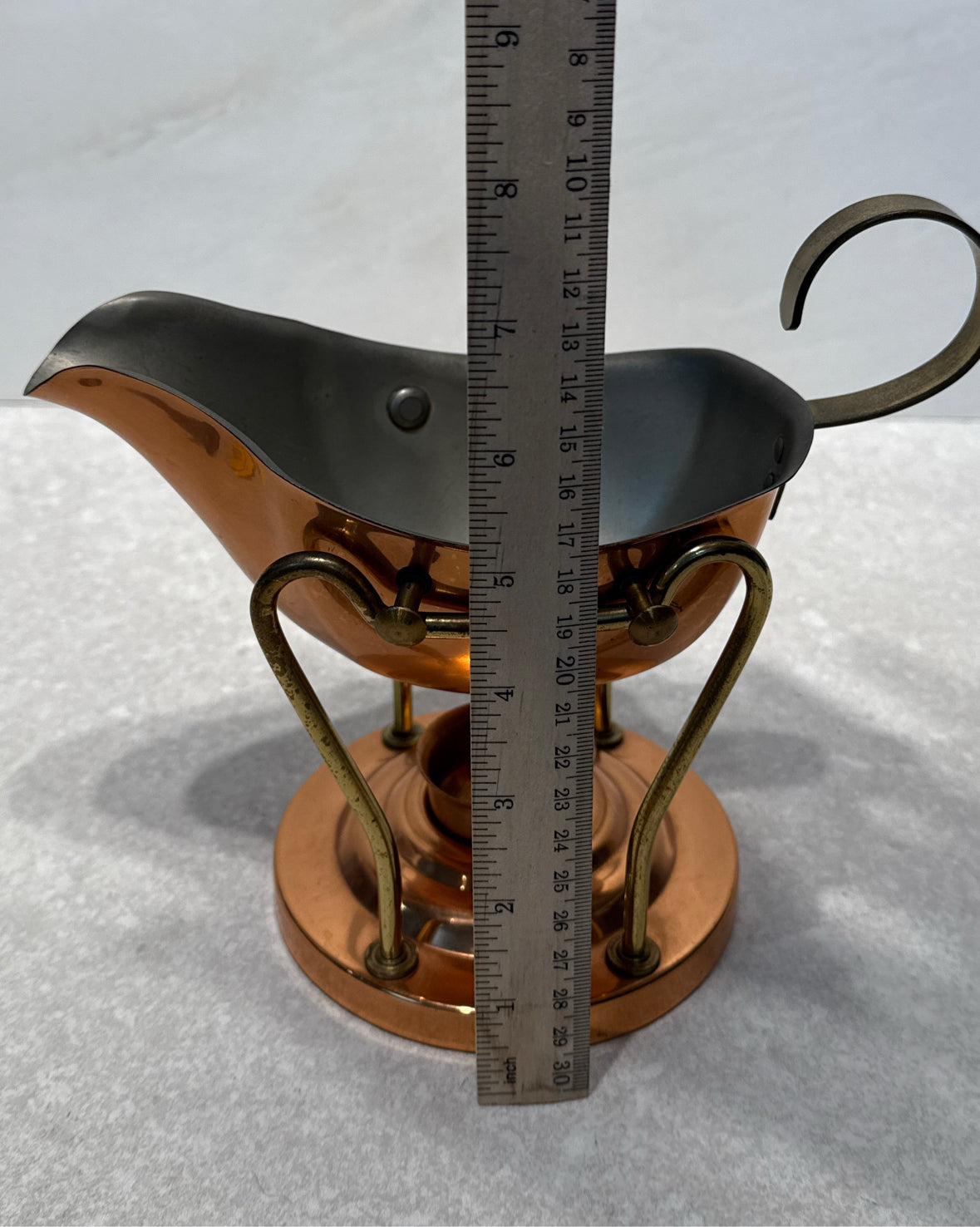 Copper Gravy on Stand