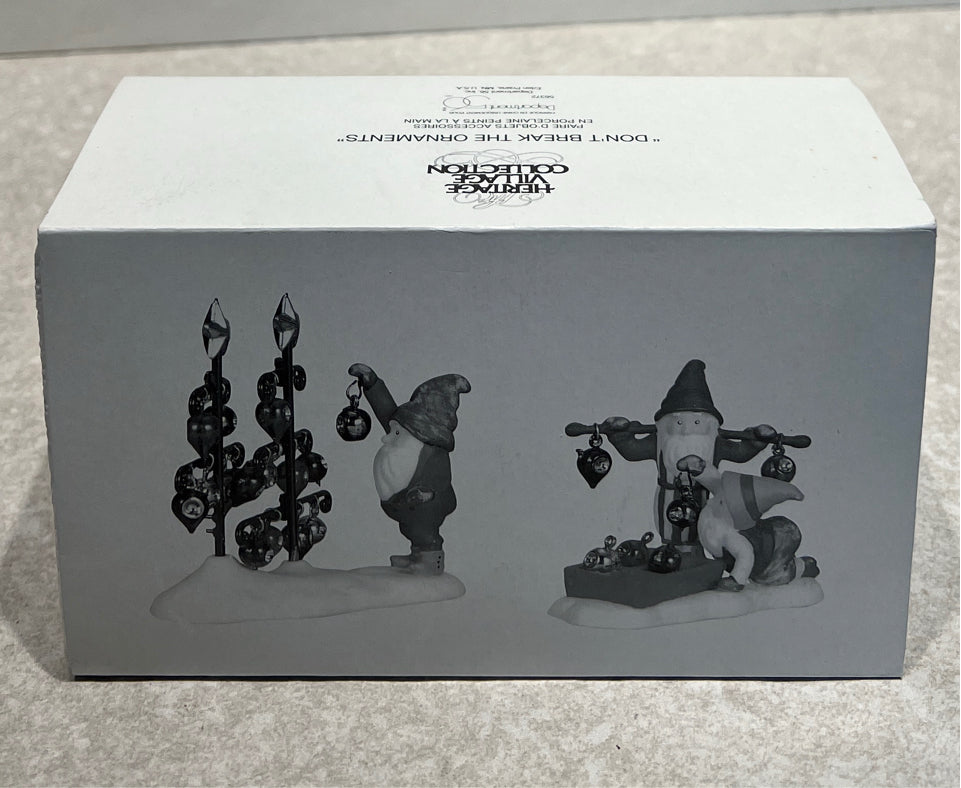 Dept. 56 Don't Break The Ornaments