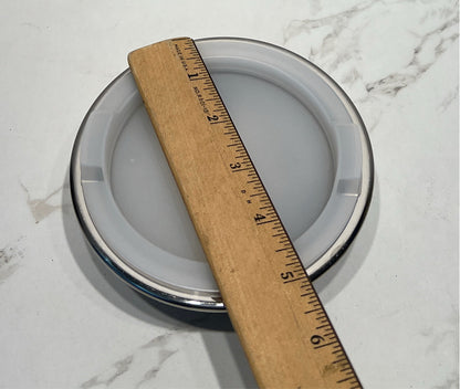 Covered Stainless Bowl