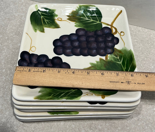Set of 7 Plates
