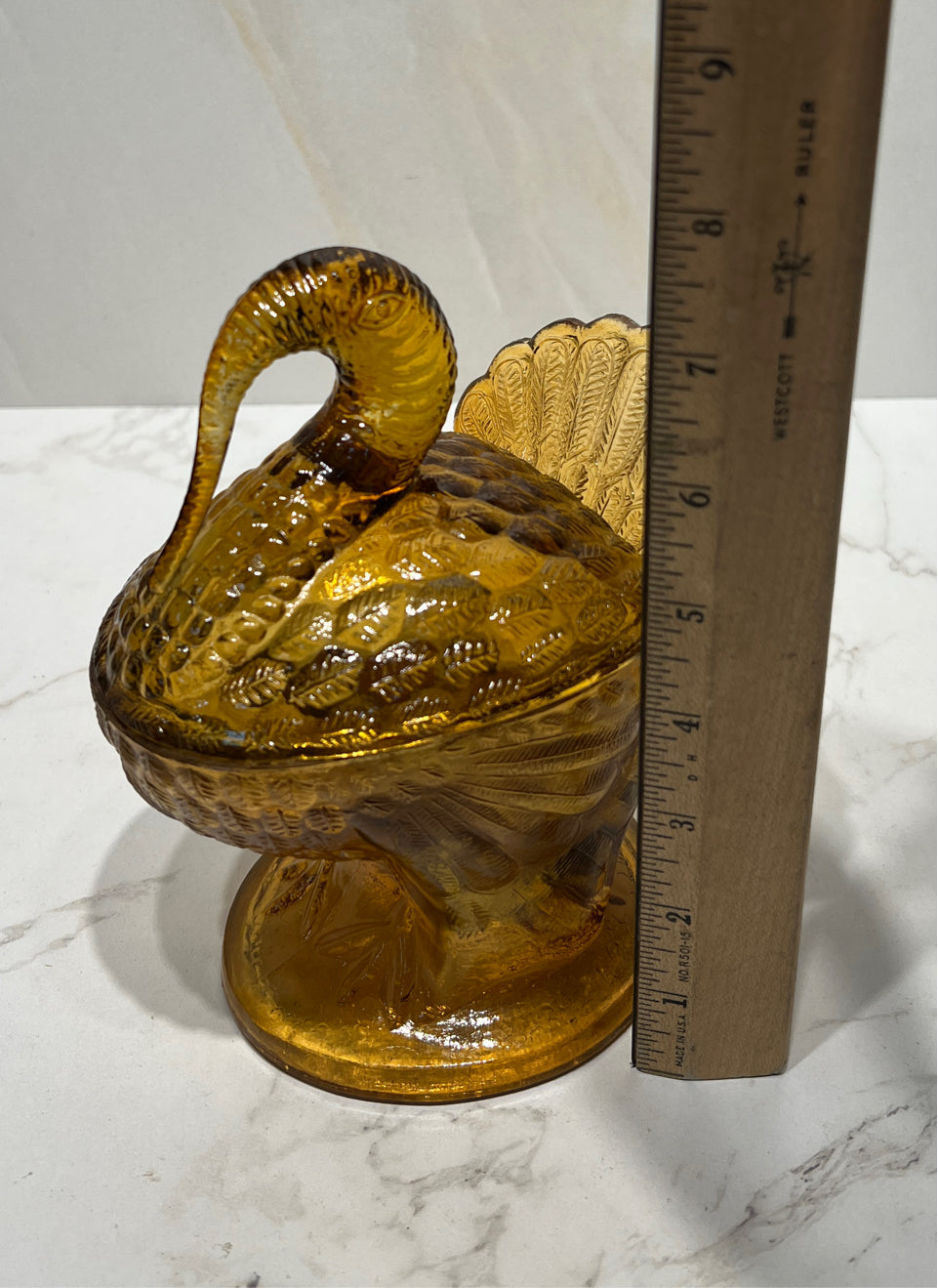 Covered Turkey Candy Dish