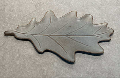 Pottery Barn Leaf Plate