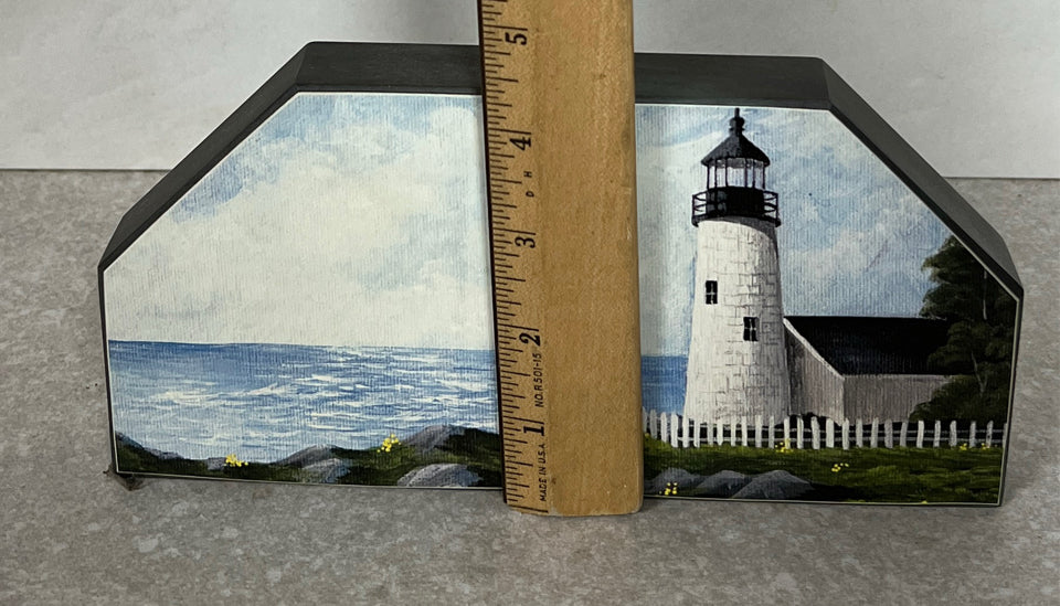 Pemaquid Lighthouse Bookends