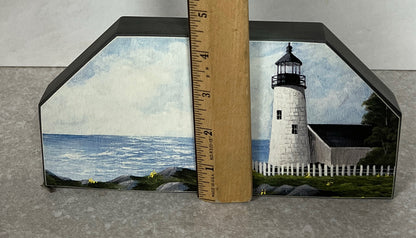 Pemaquid Lighthouse Bookends
