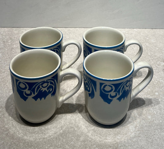 Set of 4 Martha Stewart Mugs