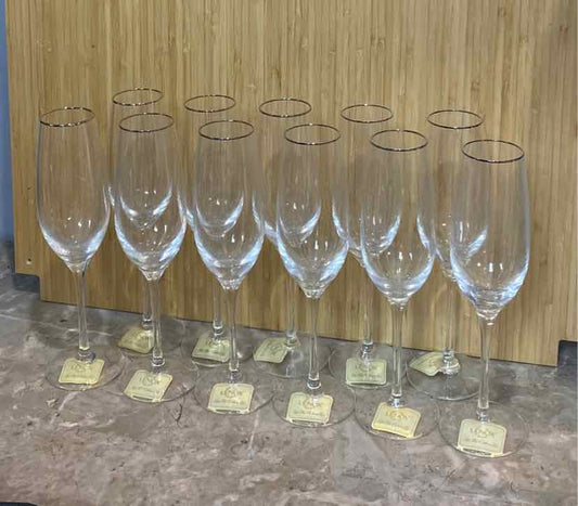 Set of 12 Lenox Glasses