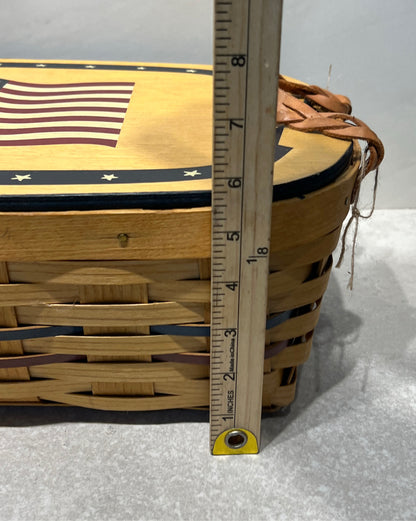 Peterboro Covered Basket