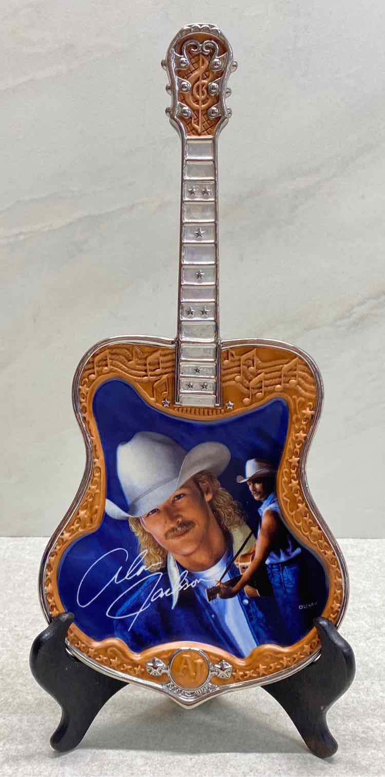 Alan Jackson Guitar Plate