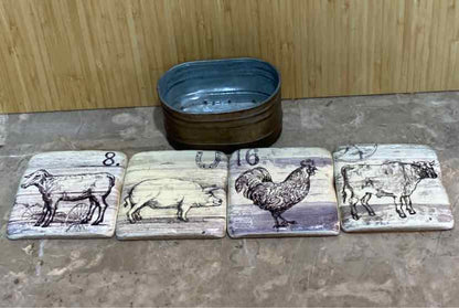 Set of 4 Coasters