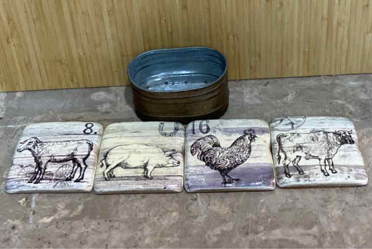 Set of 4 Coasters
