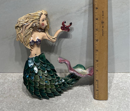 Blue Sky Mermaid Wall Decor
