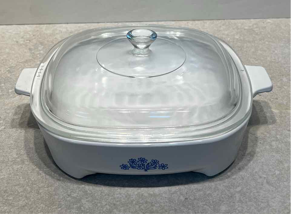 Covered Corningware Bowl
