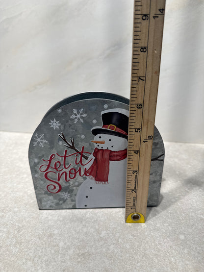 Snowman Napkin Holder