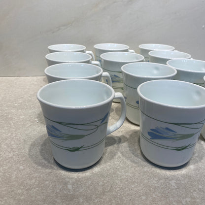 Set of 12 Corelle Mugs