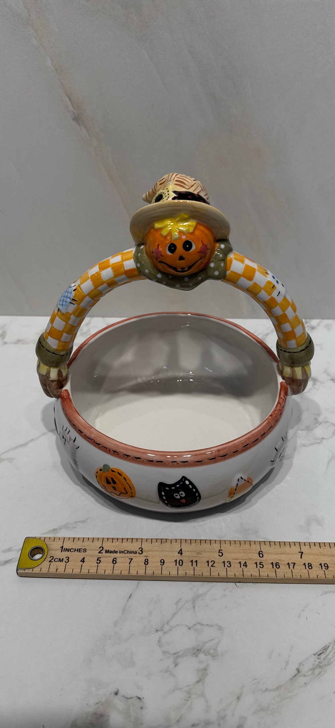 Halloween Handled Basket