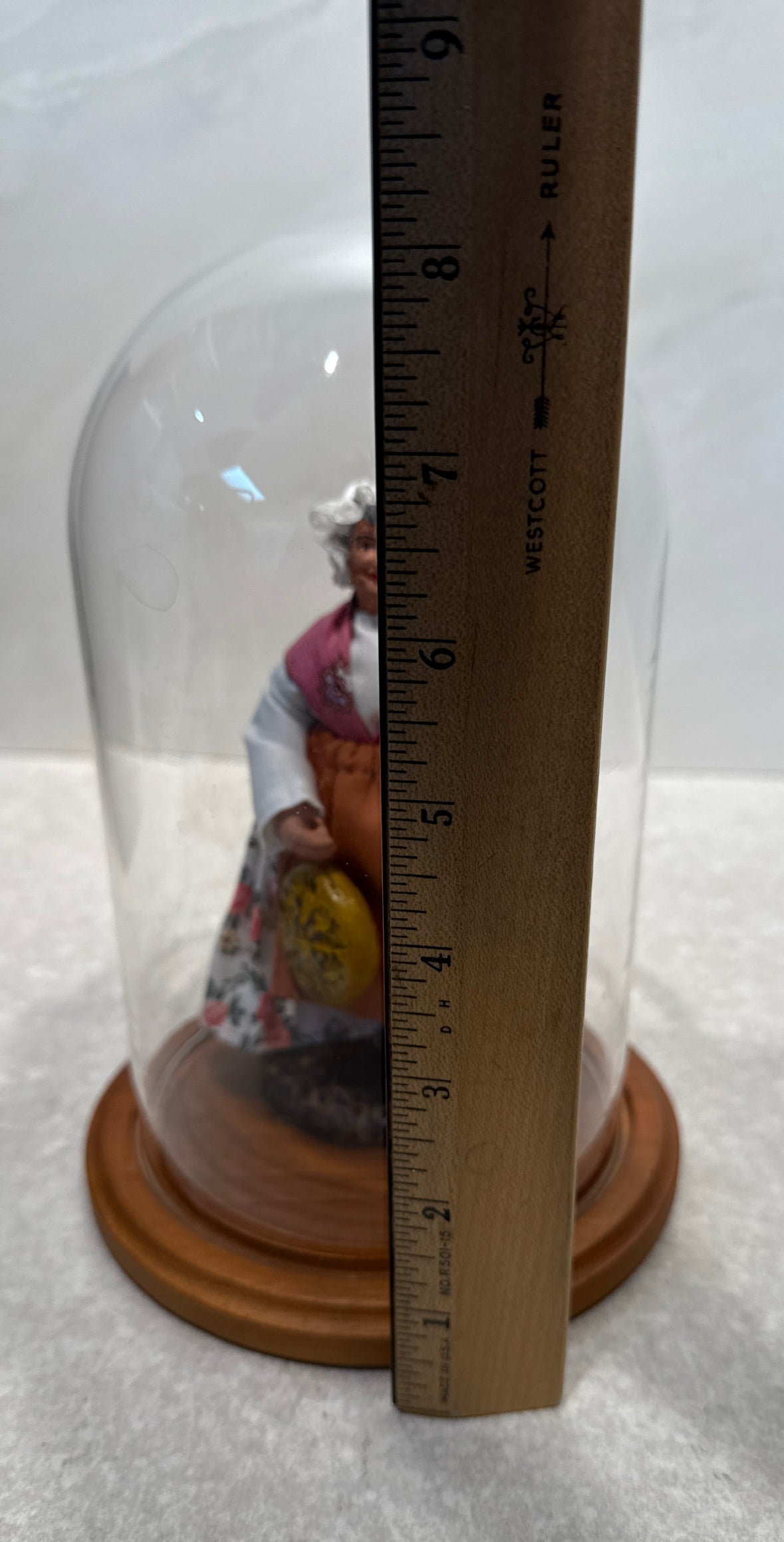 Figurine With Cloche