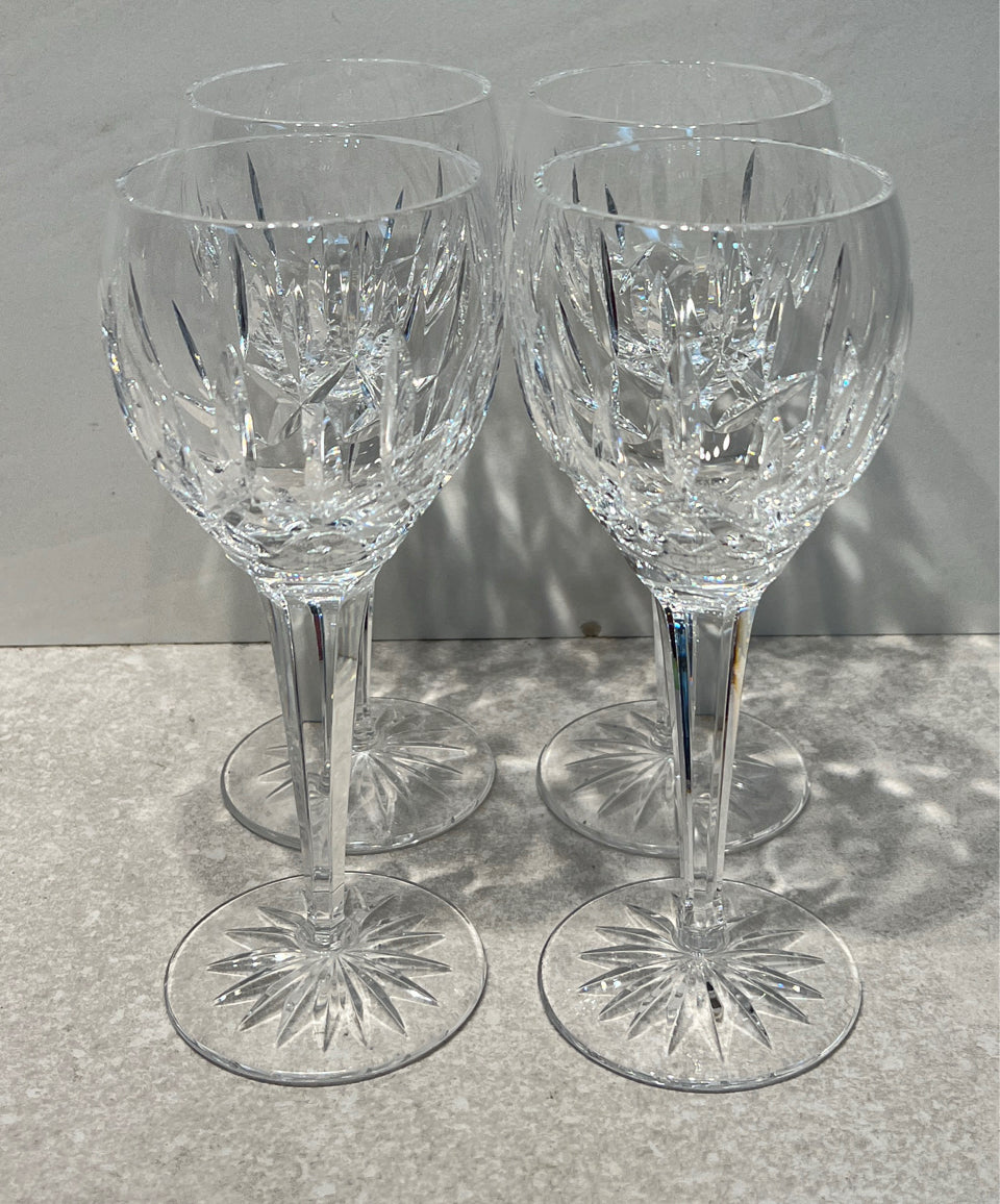 Set of 4 Waterford Glasses