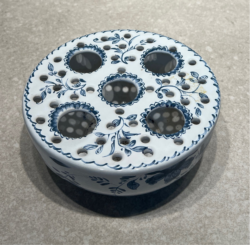 Mottahedeh Flower Frog Vase
