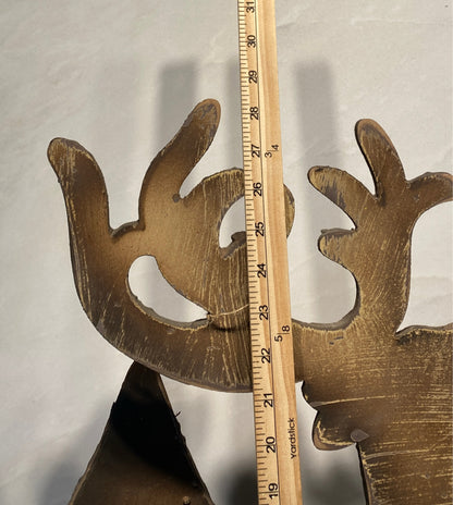 Christmas Deer Scene