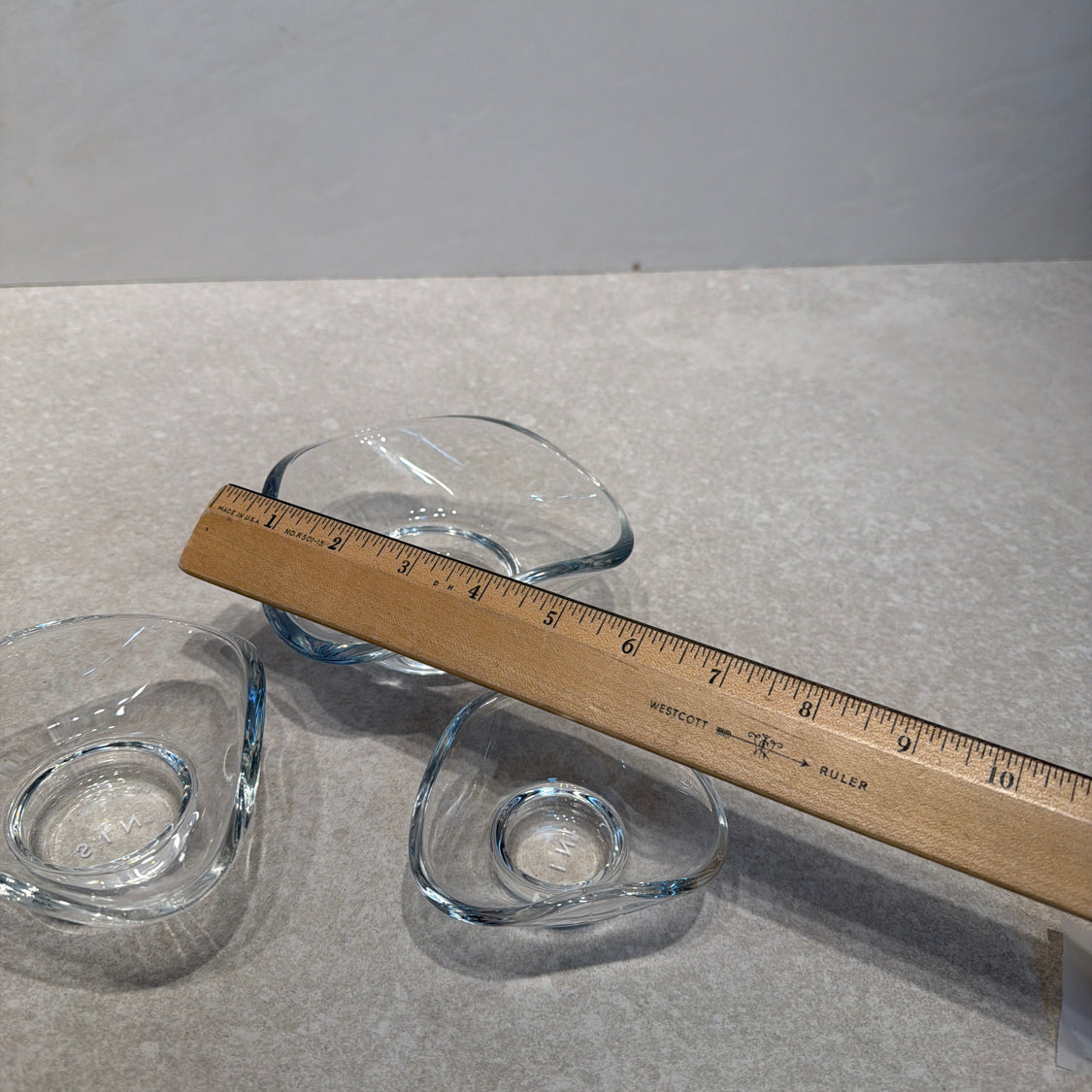 Urch Glass Decorative Bowls (Set of 3)