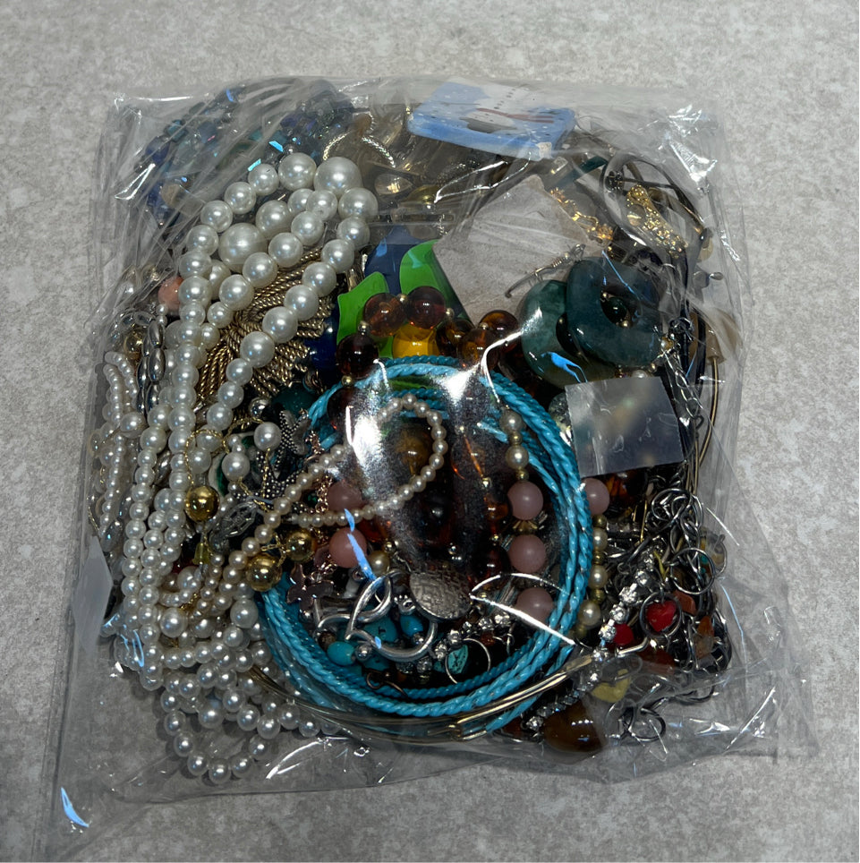 Bag Lot Of Mystery Jewelry