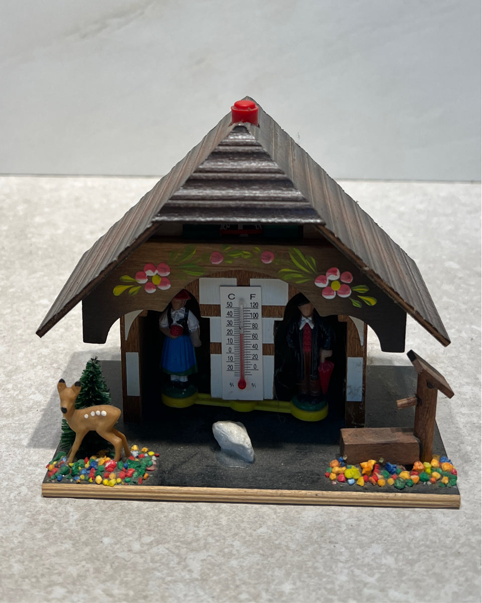 German Black Forest Weather House
