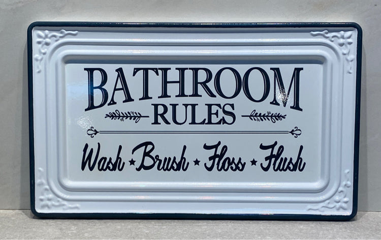 Bathroom Sign