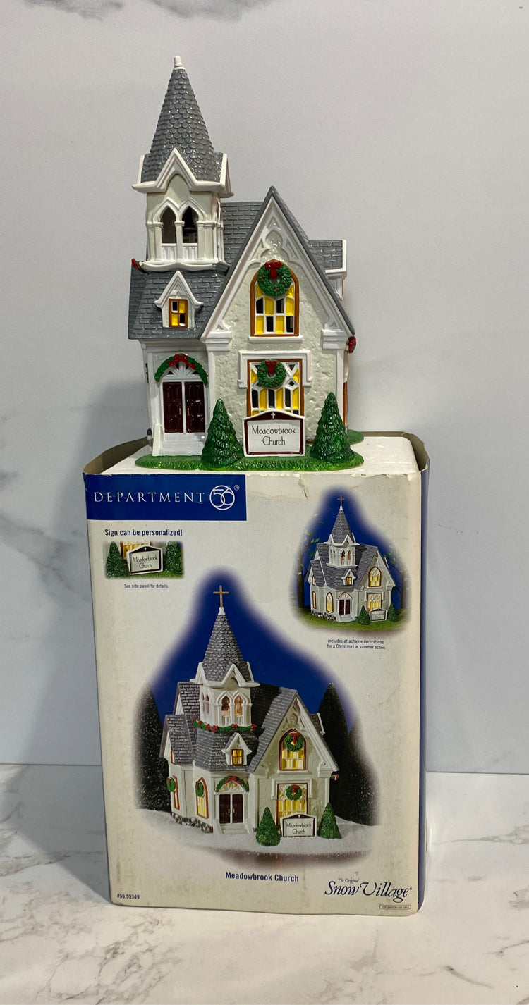 Dept. 56  Meadowbrook Church