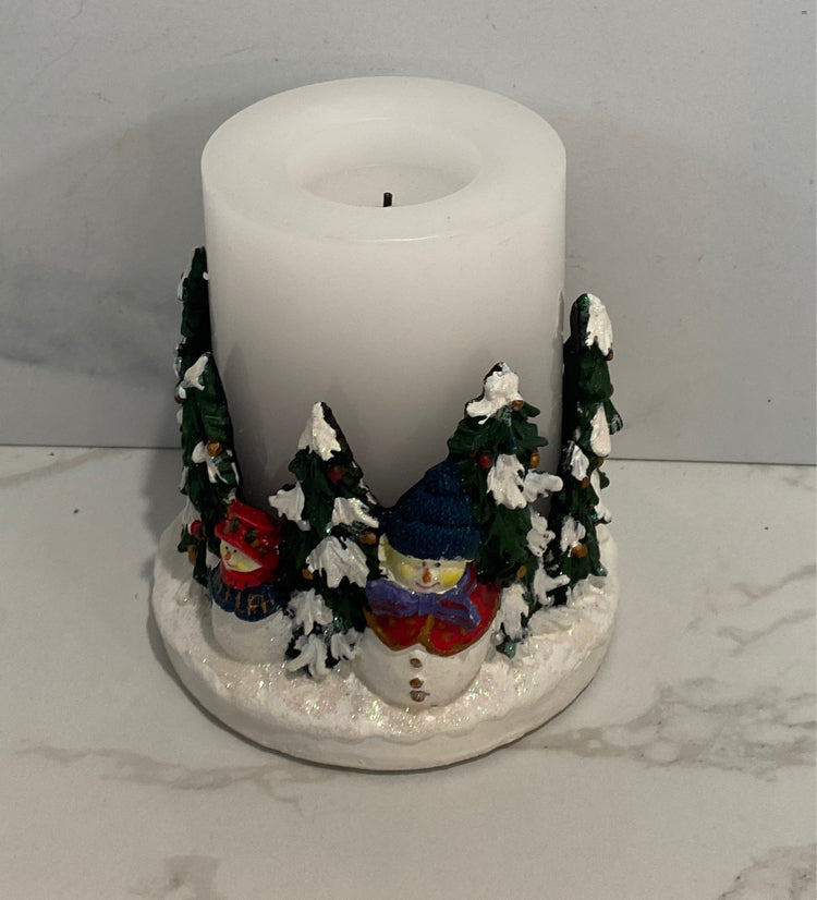 Candle with Holder