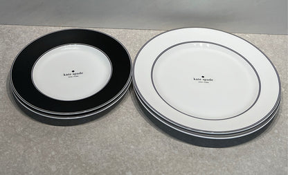 Set of 4 Kate Spade Lenox Plates