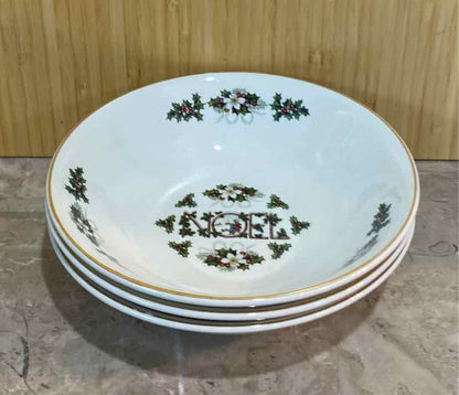 Set of 3 Noel Bowls