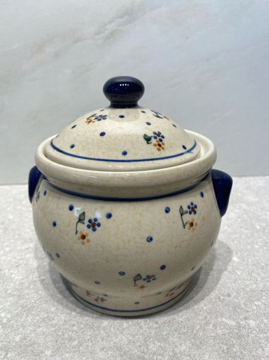 Polish Pottery Covered Jar