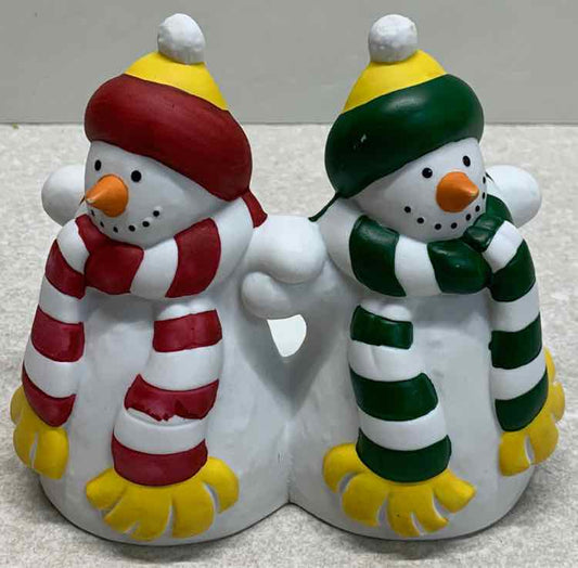 Snowman Candleholder