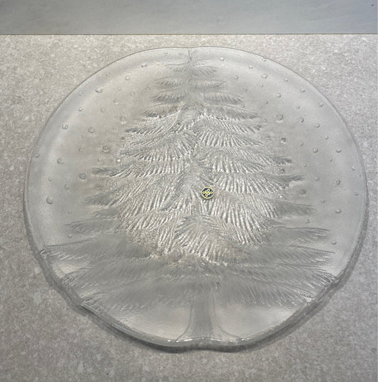 Christmas Tree Large Plate