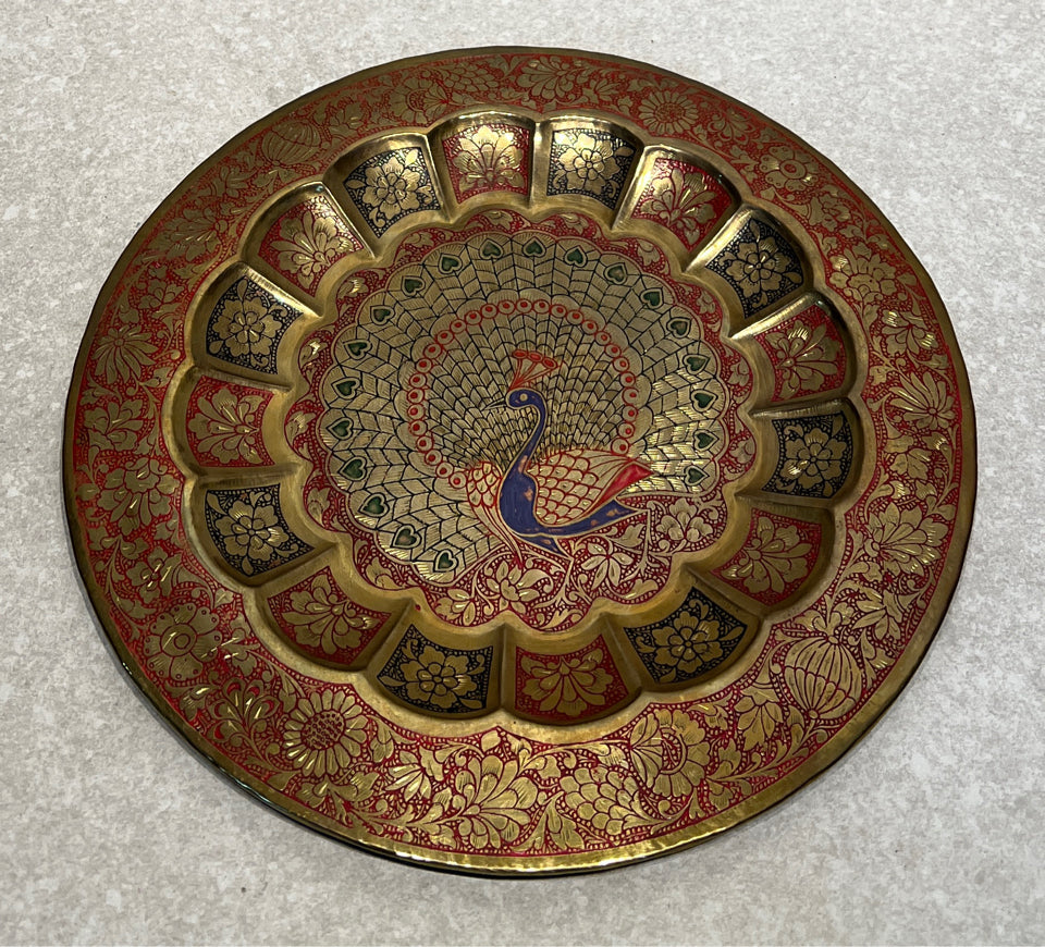 Peacock Plate
