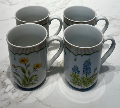 Setof 4 George Briard Mugs